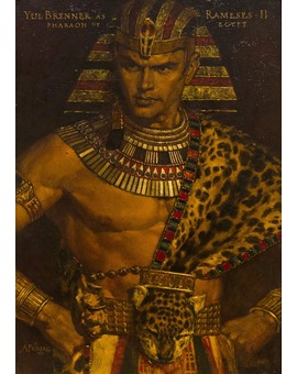 YUL BRYNNER como RAMSES por ARNOLD FRIBER