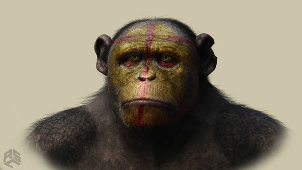 'AMANECER DEL PLANETA DE LOS SIMIOS' Concept art. 8