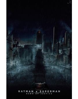 'BATMAN VS SUPERMAN' Fanpóster