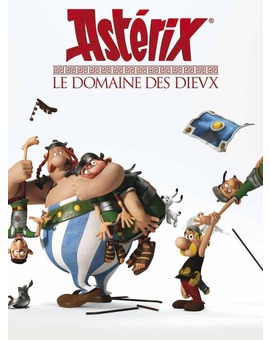 ASTÉRIX Y LA RESIDENCIA DE LOS DIOSES. Póster
