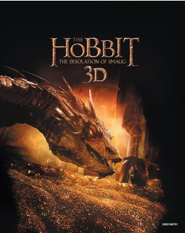 EL HOBBIT. LA DESOLACIÓN DE SMAUG 3D (posible carátula del BD 3D versión extendida)