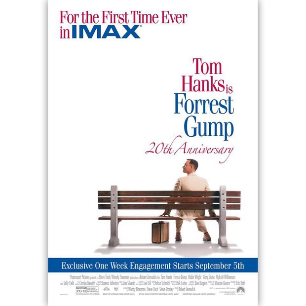 FORREST GUMP 20 Aniversario en IMAX