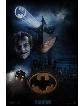 BATMAN (1989) Póster de PAUL SHIPPER