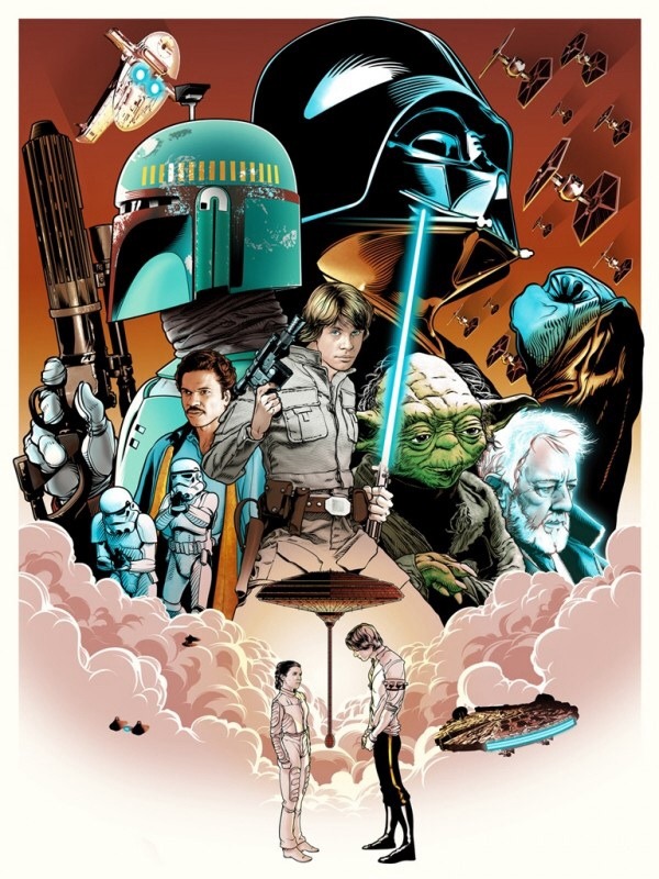 STAR WARS V por JOSHUA BUDICH