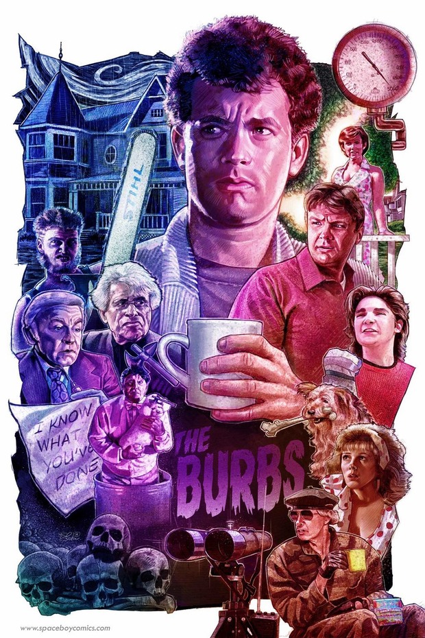 THE BURBS (No Matarás al Vecino) Póster