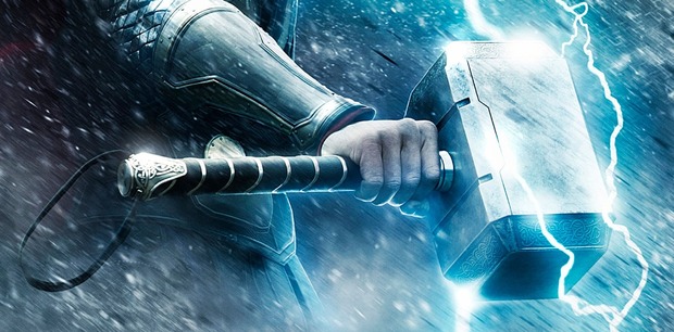 ¿Cuanto pesa MJÖLNIR? Pues un montón. (Subtitulado)