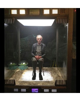 Así era el cameo de STAN LEE en GUARDIANES DE LA GALAXIA que DISNEY no quiso: como una pieza de colección.