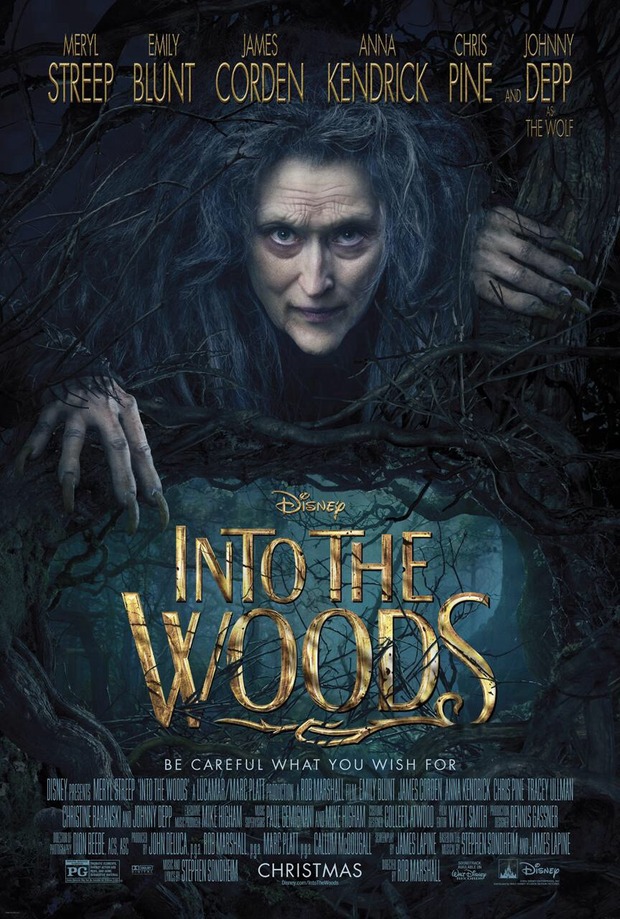 INTO THE WOODS. Póster.