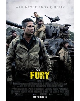 FURY. Póster.