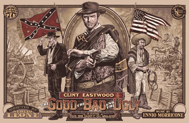 EL BUENO, EL FEO Y EL MALO. Póster de CHRIS WESTON