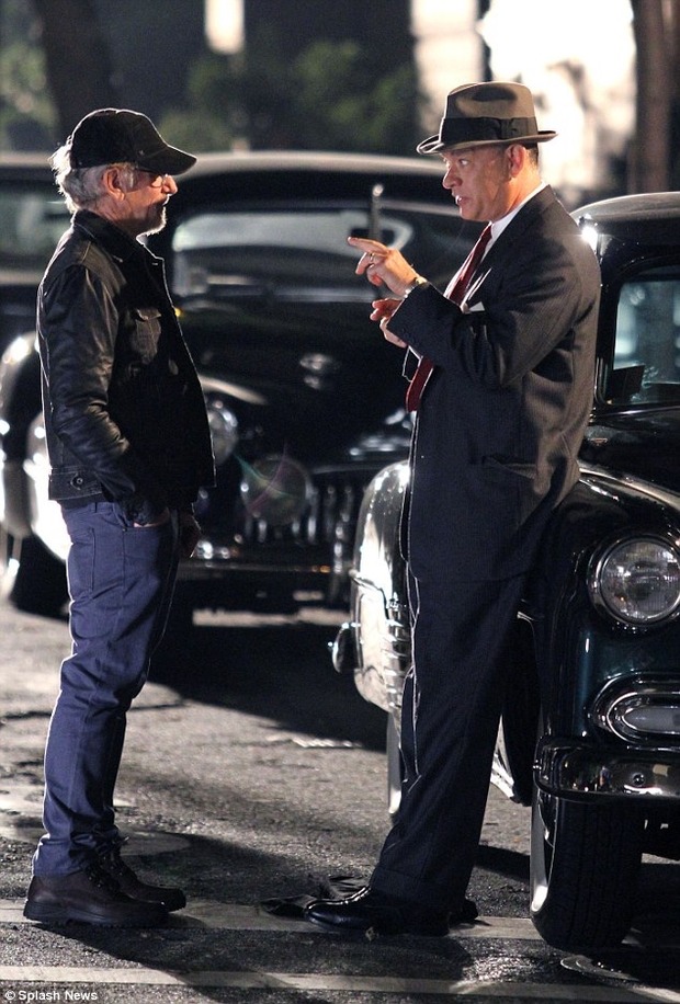 Fotos del nuevo rodaje de SPIELBERG con TOM HANKS