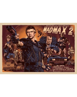 MAD MAX 2 póster de CHRIS WESTON