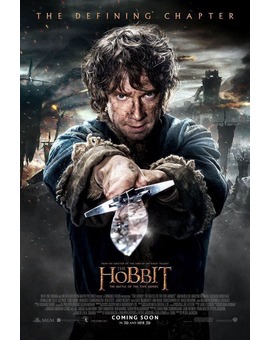 EL HOBBIT. LA BATALLA DE LOS CINCO EJÉRCITOS. Nuevo póster 