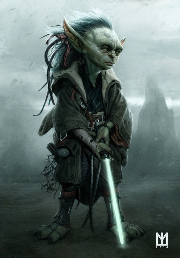 JOVEN YODA según MARCO TEIXEIRA