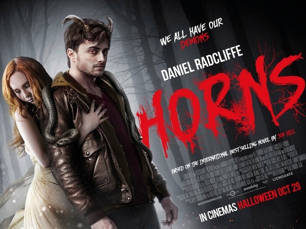 HORNS. Póster
