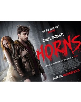 HORNS. Póster