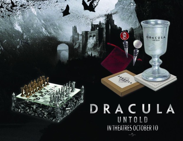 DRACULA UNTOLD Merchandising