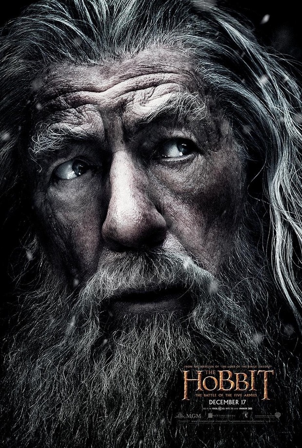 GANDALF (póster de personajes de 'El Hobbit 3')