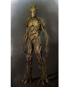 Concept art de GROOT por JOSH HERMAN 2