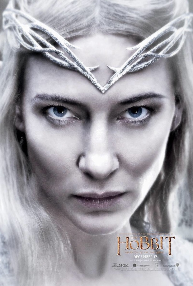 GALADRIEL (póster de personajes de 'El Hobbit 3')
