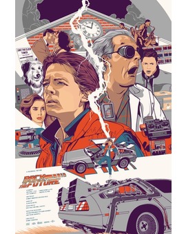 REGRESO AL FUTURO póster de VINCENT RAPHAEL ASEO