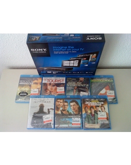 Reproductor Sony BDP-S185 + 7 Blu-rays 18-07-2012 (Media Markt)