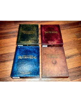 El Señor de los Anillos y El Hobbit DVD (USA y UK)