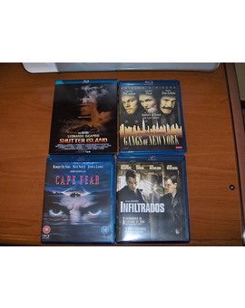Scorsesse: (Gangs of NY , Shutter Island, El Cabo del Miedo, Infiltrados)