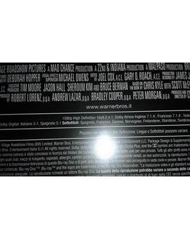 American sniper ed.italiana detalle idiomas