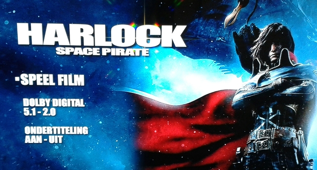Harlock import Dutch menu DVD