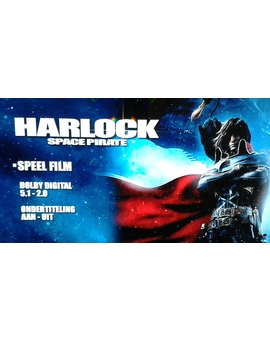 Harlock import Dutch menu DVD