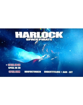 Harlock import Dutch menu Bluray