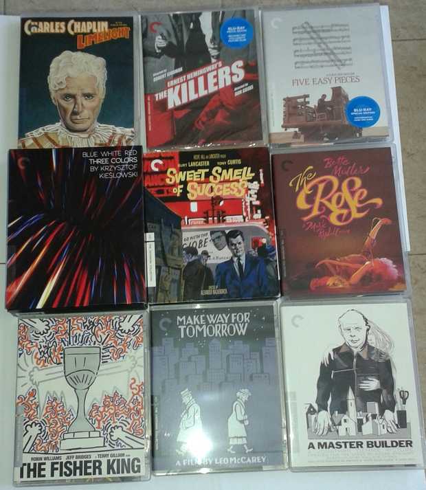 SUPERMEGAOPENING VERANO 2015: ediciones Criterion USA