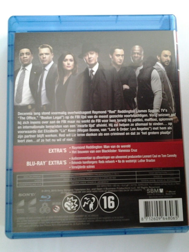 The Blacklist season 2 ed. Holanda back