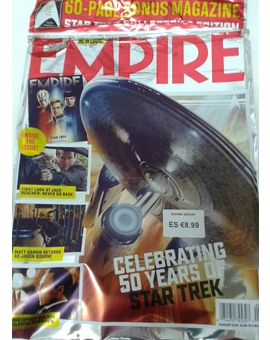 Revista Empire August 2016 en sobre