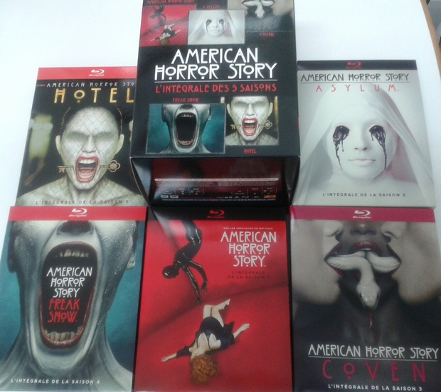 American Horror Story 1-5 exclusivo Francia