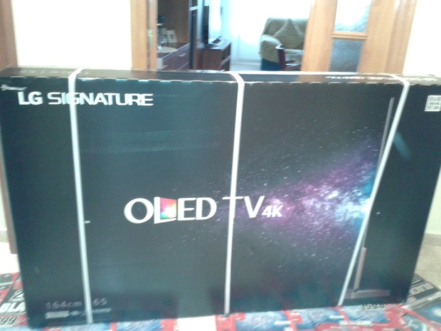 Llegada de la nueva tv
