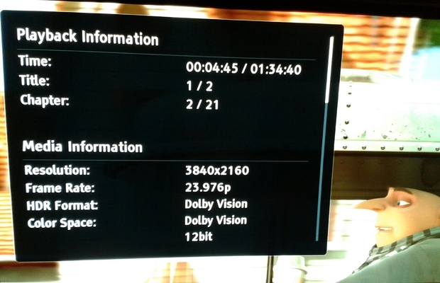 Gru 4k ed.española con Dolby vision 3