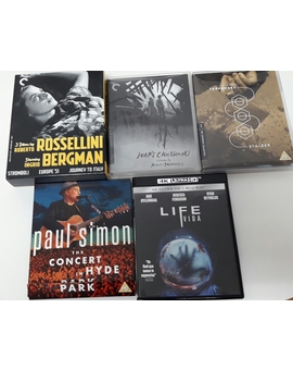 Ultimas compras: 2 Criterion USA, 1 Criterion UK, una de aqui y algo de musica