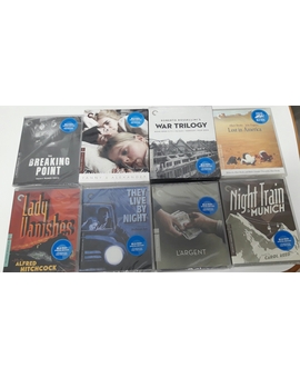 8 de Criterion USA llegadas en los ultimos dias