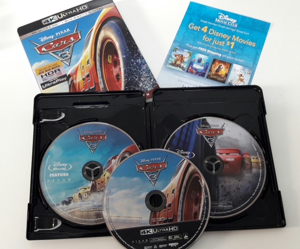 Cars 3 4K ULTRAUD Edicion USA