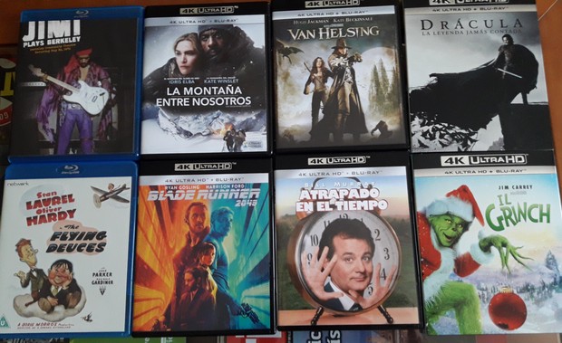 Las de esta semana. Y llegamos a las 179 ediciones UHD