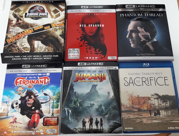 Las de esta semana: todo import USA + 1 de Francia
