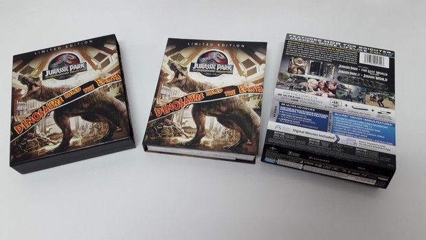 Jurassic Park 4-UHD 25th Anniversary Collection ed.USA detalle 1