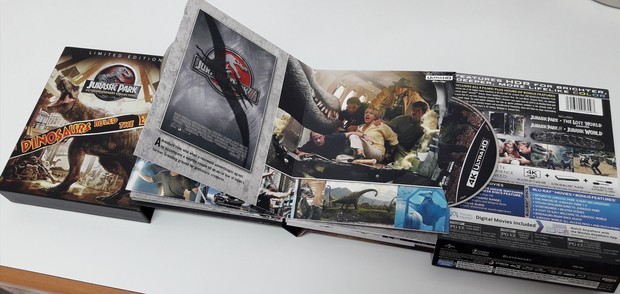 Jurassic Park 4-UHD 25th Anniversary Collection ed.USA detalle 3