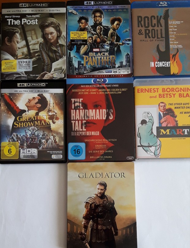 Las de esta semana: import USA, UK, Alemania y Italia
