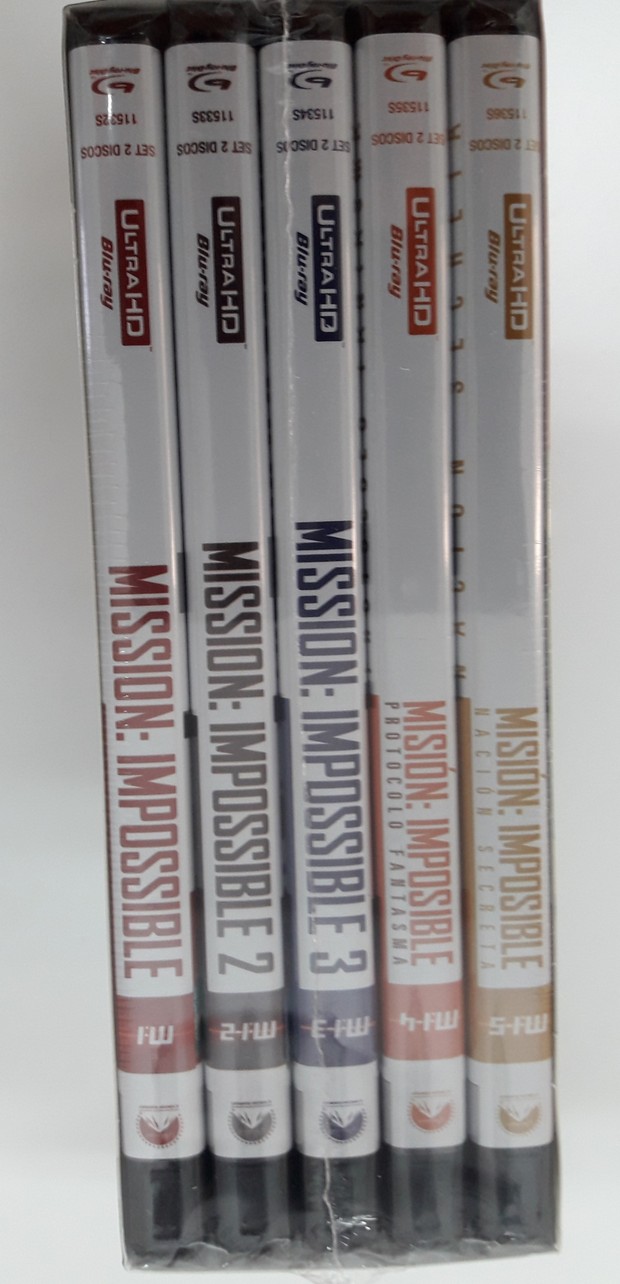 Inesperada entrega: Coleccion MI 1-5 UHD lateral