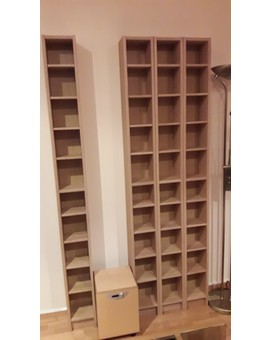 Nuevas estanterias Ikea para coleccion UHDs antes...