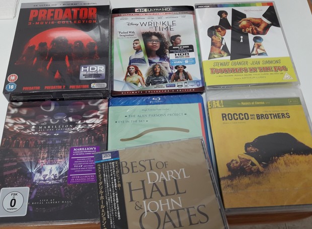 Las de esta semana: import USA, UK y Japon