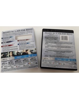 Adelanto de las compras semanales: Jack Ryan 5-film collection UHD/4K USA trasera